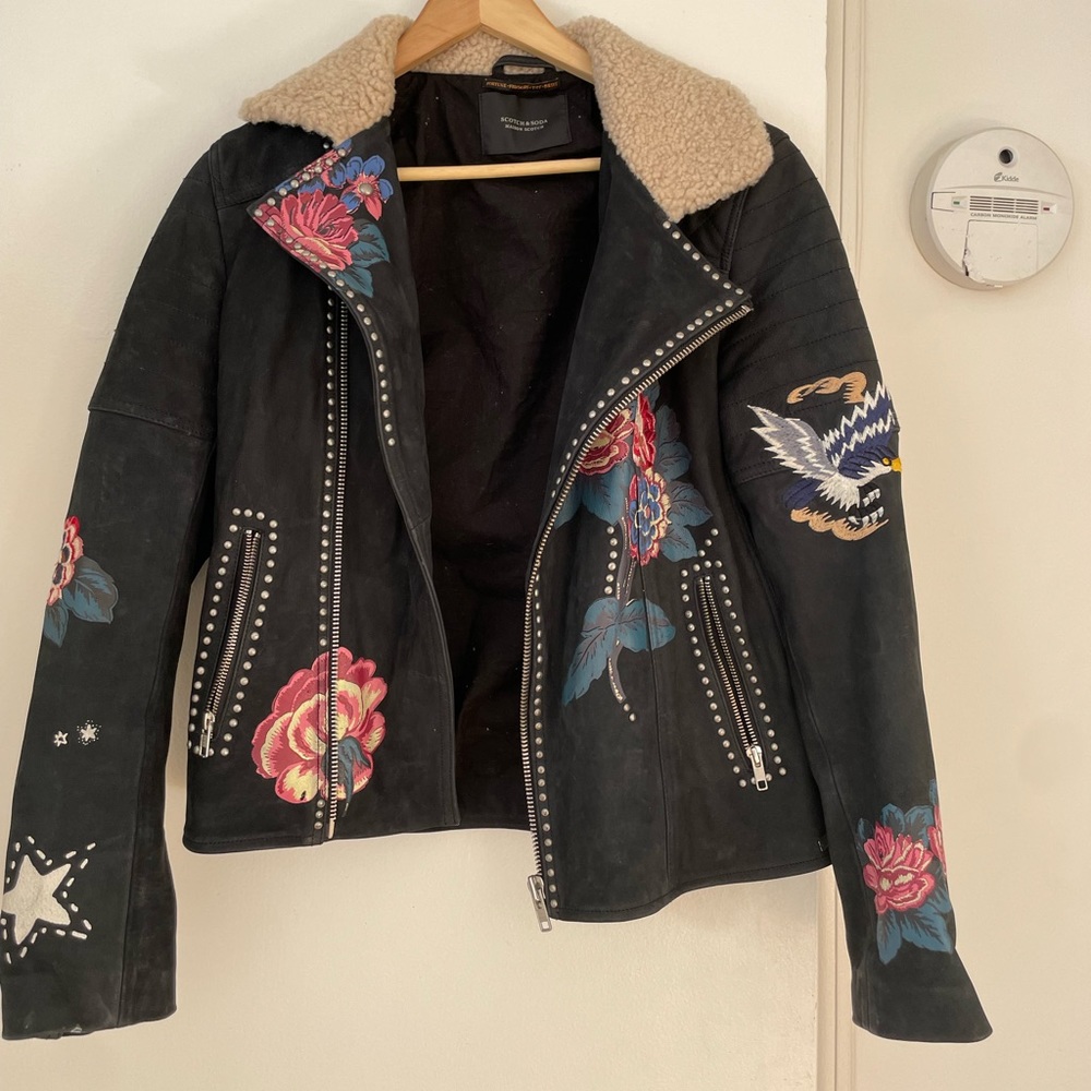 Scotch & Soda leather jacket